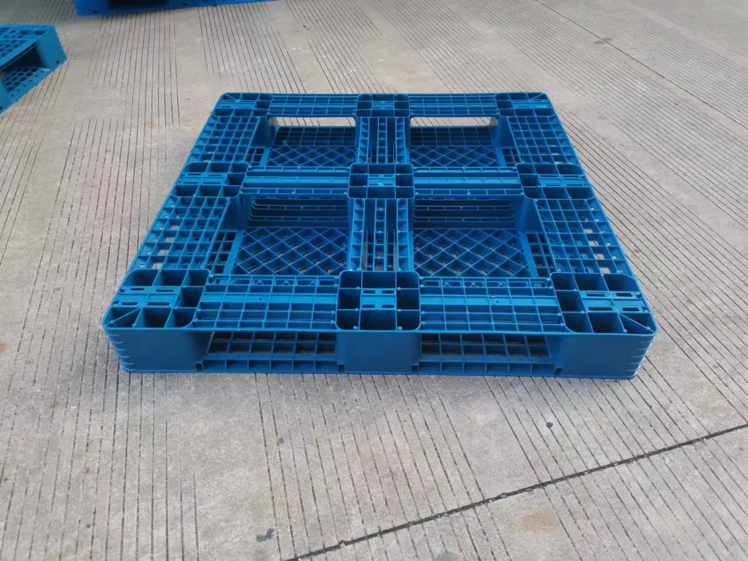 Plastic Pallets Forklift Moisture-Proof Warehouse Storage Stackable Reversible Heavy Duty Warehouse Tray