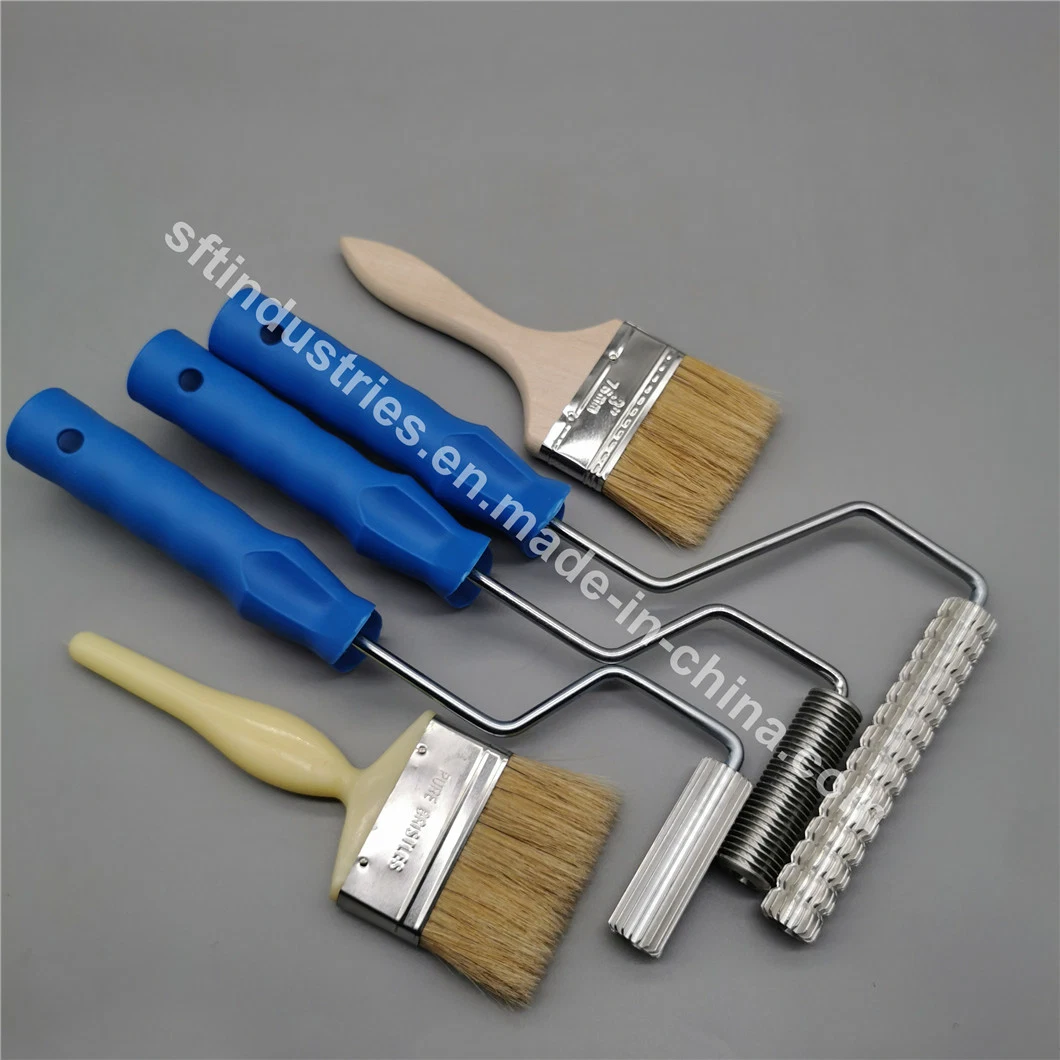 &frac34; &prime;&prime; X 3&rdquor; Bristle Rollers Roller Brushes for GRP Construction