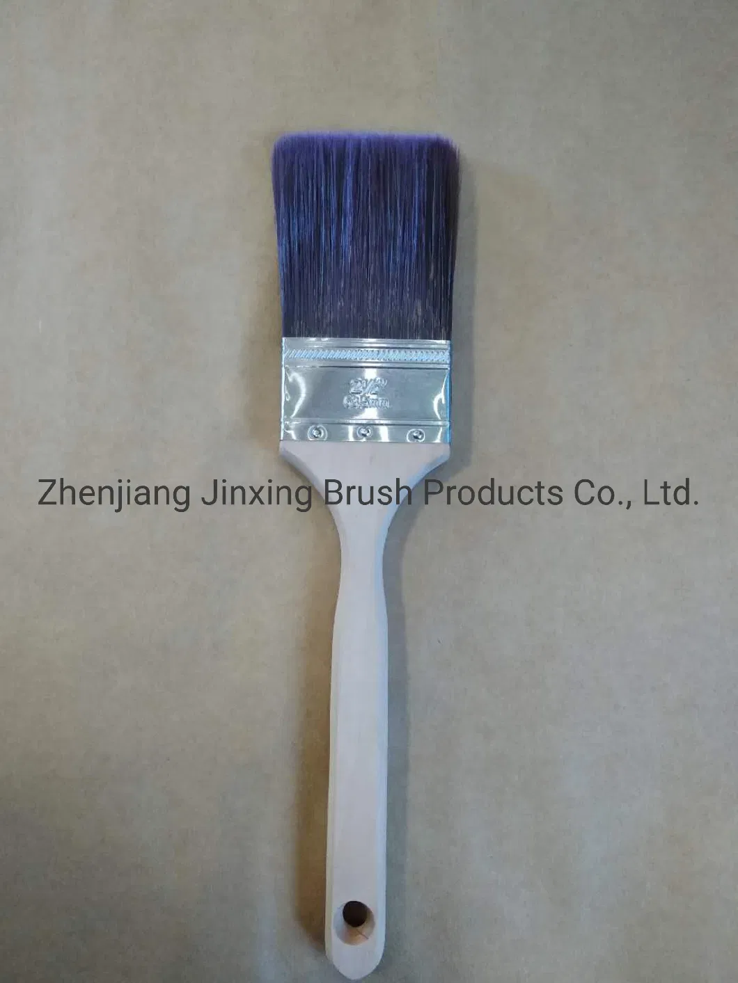 Long Handle Paint Brush, 2.5&quot; Oval Ferrule Paint Brush