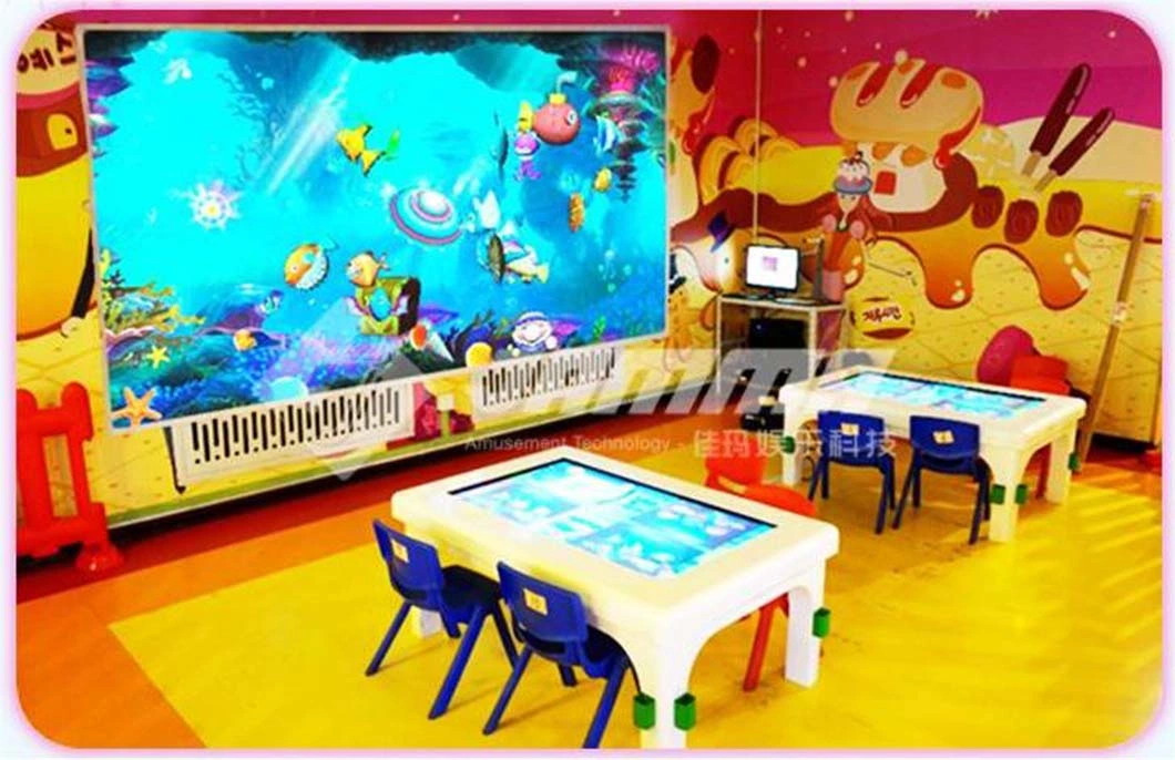 Indoor Children&prime;s Interactive Park Painting Game