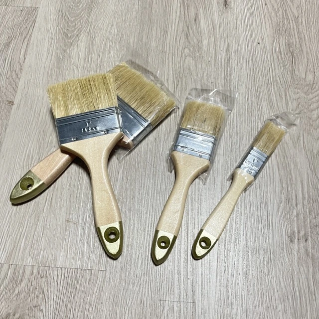 Wholesale Wooden Handle Bristle Paint Brush for Painting Wall