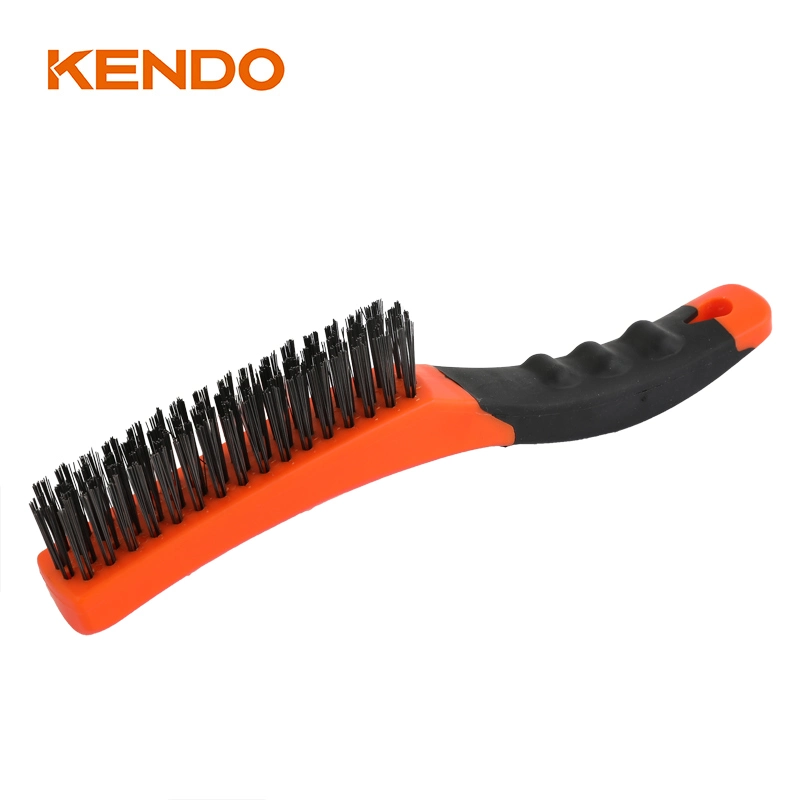 Kendo Steel Wire Brush Great for Removing Paint and Rust as Well as for Tough Cleaning