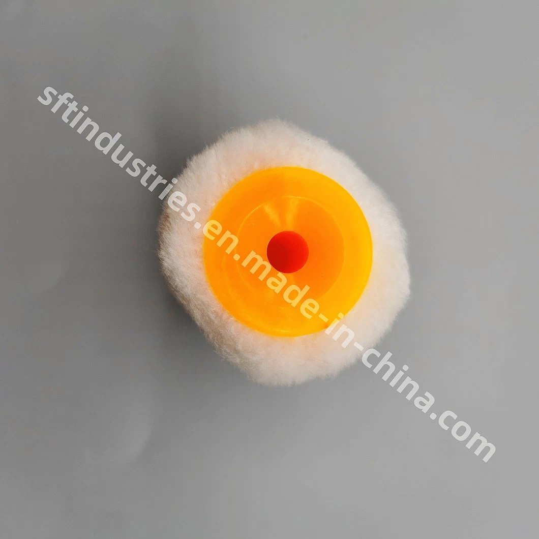 40mm Diameter Wool Roller Sleeves Solvent Resistant Roller Brushes