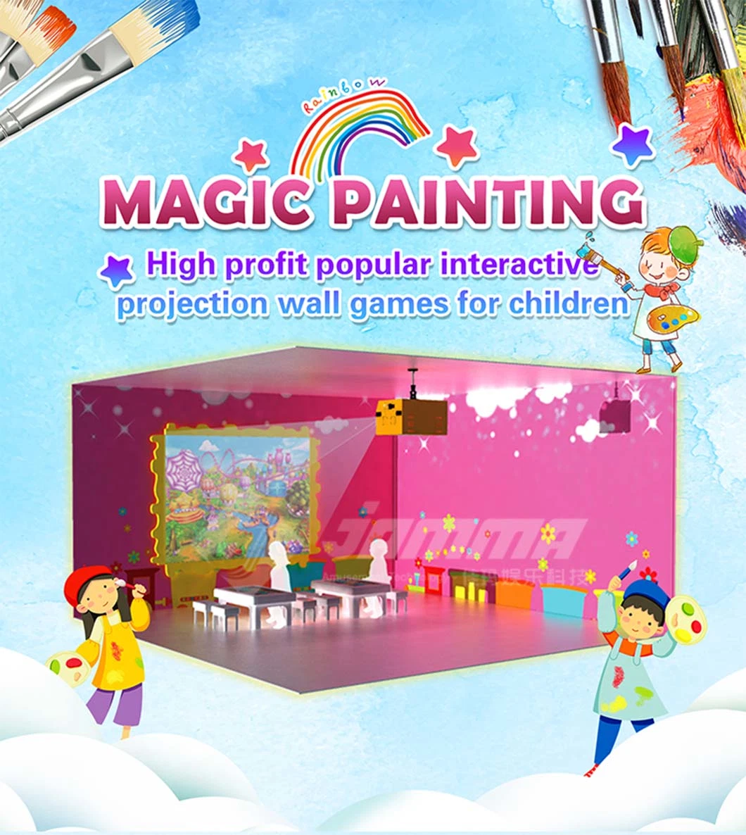 Children&prime;s Toys Indoor Children&prime;s Graffiti Interactive Game