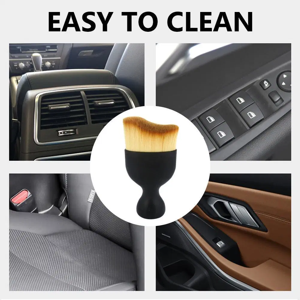 Car Logo Badge Car Interior Cleaning Soft Brush Car Accessories