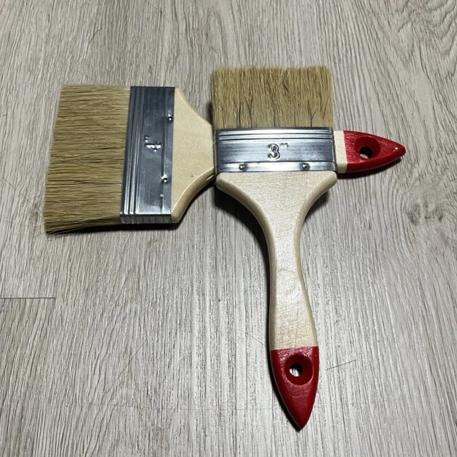 High Quality Wall Paint Brush Bristles Paint Brush with Wooden Handle