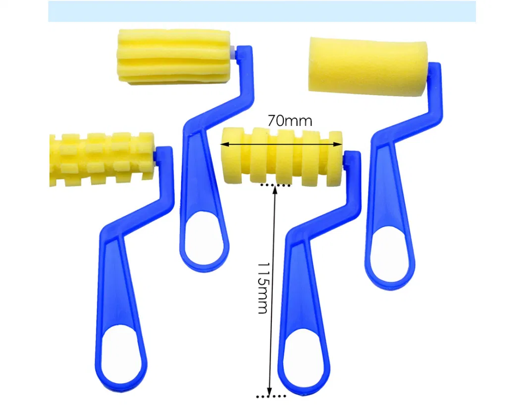 Foska New Item Large 7-Shaped Sponge Brushes