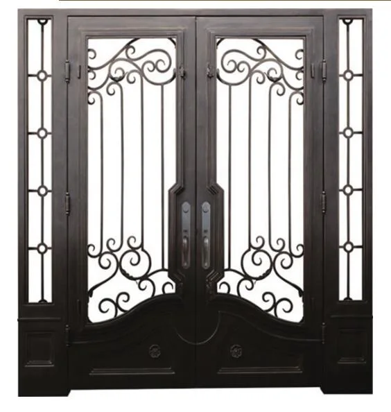 2021 New Design Classic Wrought Iron Window Security Frame