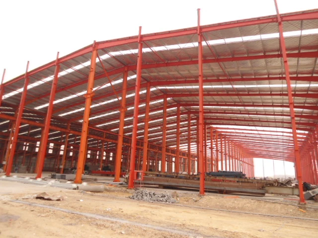 Metal Frame with Steel Structure Warehouse and Roof Sheet for Workshop