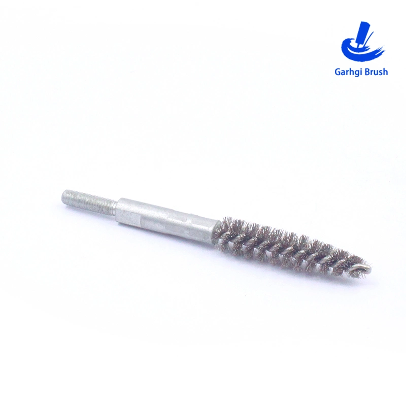 Chimney Stainless Steel / Copper Wire Pipe Brush for Surface Cleaning