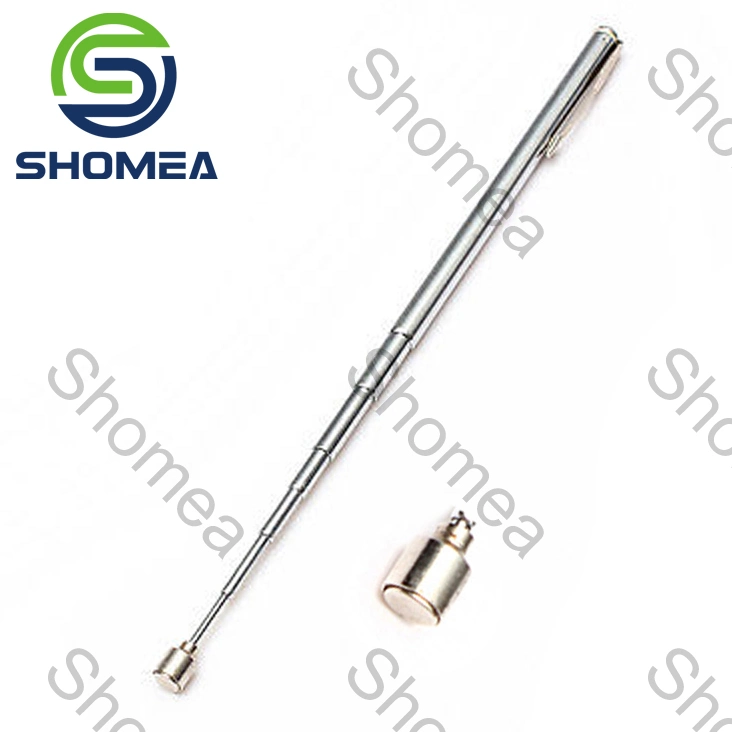 Custom Stainless Steel Telescopic Rod Telescopic Miniature Pointer Pole Extension Point Rod Orange Rubber Handle