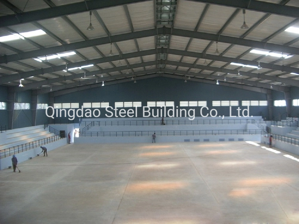 Galvanized Light Steel Structure Sport Court Steel Frame Badminton