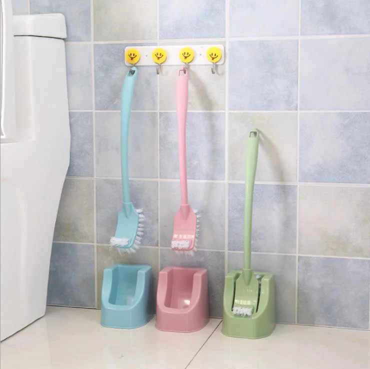 Long Handle No Dead Corner Cleaning Brush Bent Handle Toilet Brush