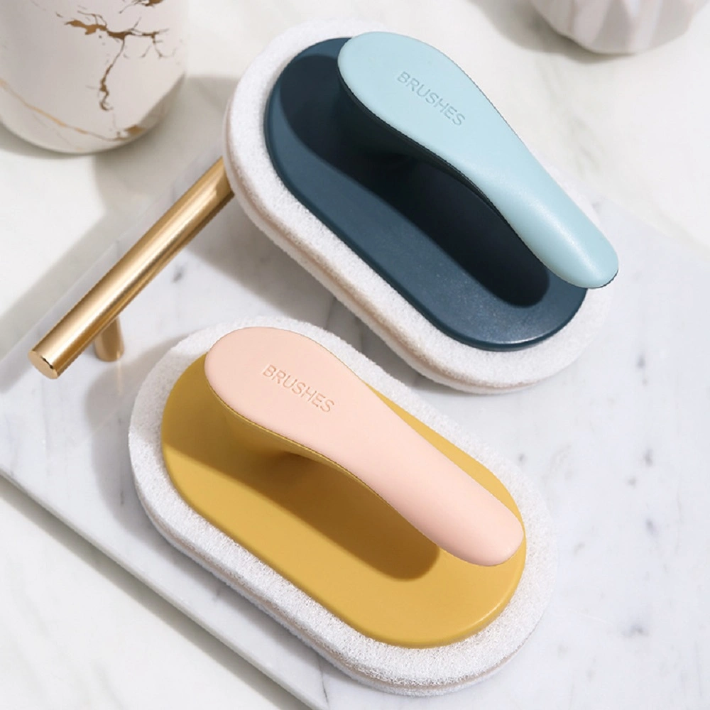 Bathroom Tile Sponge Multifunctional Wiper Long Handle Foldable Cleaning Brush Mi18127