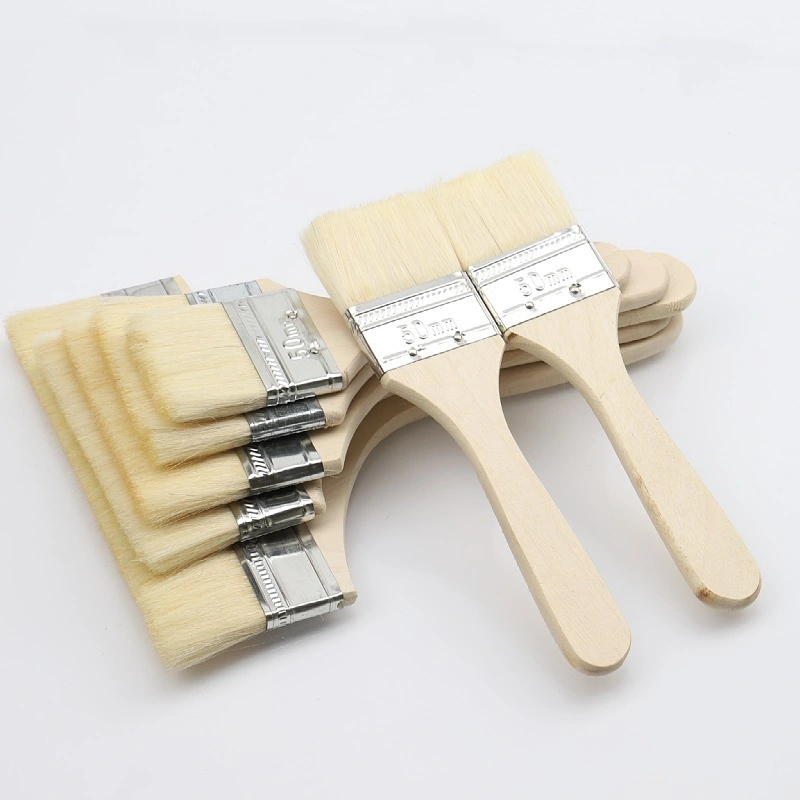 Construction Tools Wool Artist Brush Wooden Furniture Brush Paint Brush