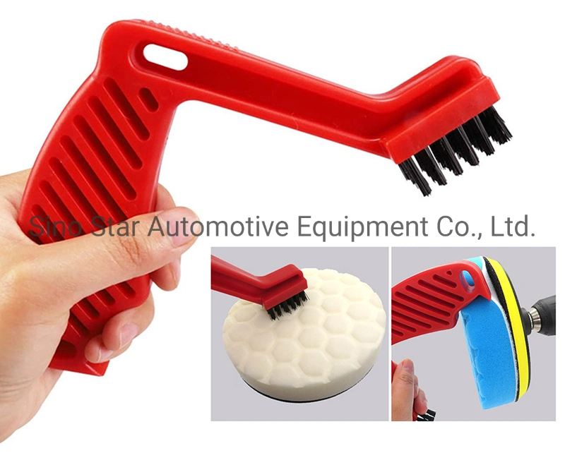 Polishing and Buffing Foam Pad Conditioning Brush Car Buffing Pad Professional Cleaning Tool for Buffing Pads