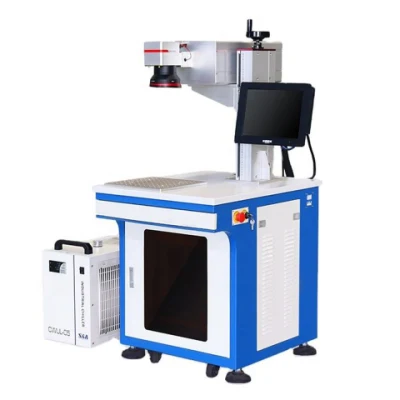  Factory Direct Sales 3D 5W 10W 15W Jpt UV 355nm Huaray Optical Fiber UV Laser Marking Engraving Machine for Plastic Perfume Bottle Leather Glass