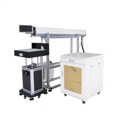 60W 80W 100W 150W CO2 Laser Marking Machine with Glass Laser Tube for Paper Leather Jeans