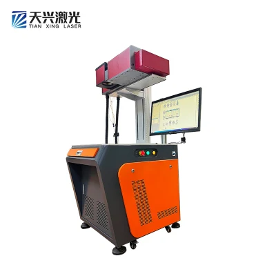 High Speed 3D Dynamic Focus Paper Marker CO2 Laser Marking Machine Laser Engraver with Aluminum Honeycomb Worktab