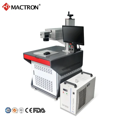 Mactron UV Marking Machine Laser for Plastic Glass Bottle
