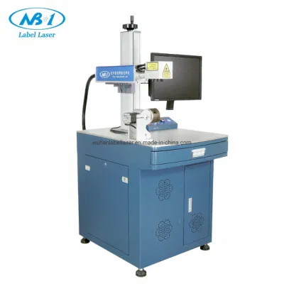  30W 60W Motorized Z Axis CO2 Laser Marking Machine with Rotary