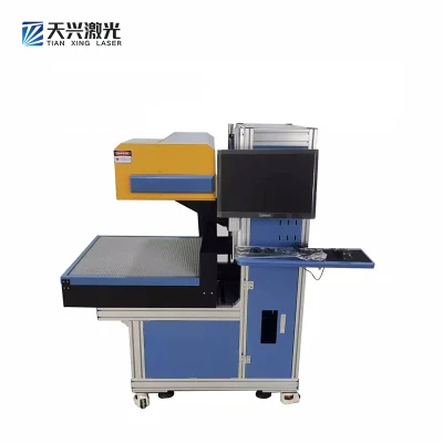 Laser Engraving Marking on Jeans/Leather 2.5D 3D Dynamic Focus CO2 Laser Marking Machine