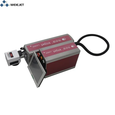 30W CO2 Touch Screen on-Line Flying Printing Laser Printer/Laser Marking Machine for PVC/Cable/Bottle/Leather/Watch/Auto Part