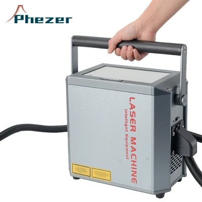 Portable 20W/30W/50W CO2 Fiber Laser Marker Machines for Wood Materials Laser Marking