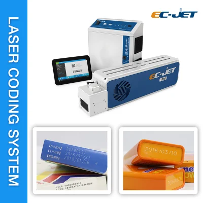 No Pollute No Consumption CO2 Laser Marking Machine for Package Bags (ECL1100)
