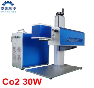 2019 Good Machine of Non-Metal Flying 20W 30W 50W 100W CO2 Laser Marking Machine Price
