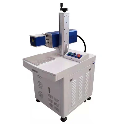Fast Delivery Split Desk Portable Type 20W 30W 50W 100W Fiber CO2 Laser Marking Machine for Non-Metal Materials