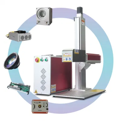 New Online Flying Product Line Online Flying CO2 Laser Marking Machine for Pet Bottle Laser Printer