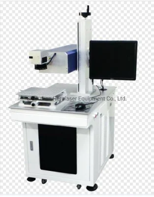 Plastic Glass 3W 5W 10W UV Laser Marking Machine with CCD