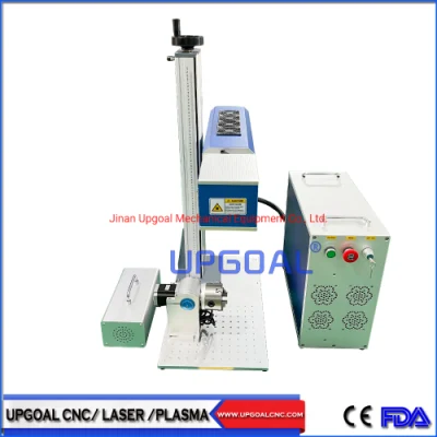 RF 40W CO2 Laser Marking Machine for Wood Textile Plastic Nonmetals Desktop Type