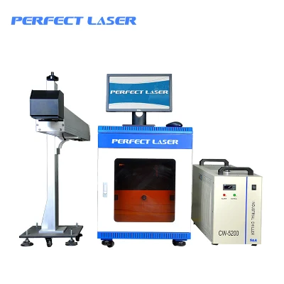  CO2 Automatic Textile Laser Marking Machine for Plastic Bottle