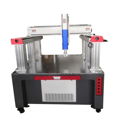 100W Large Format 3D Dynamic Focusing CO2 UV Fiber Galvo Laser Marking Machine with Big Working Size 600*900mm