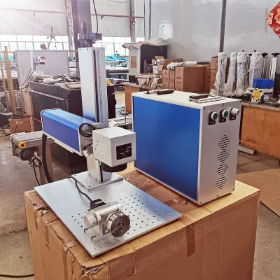  Portable Desktop Fiber Laser Marking Machine for Metals Good Price
