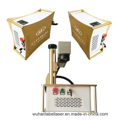  Wholesale Portable CO2/Fiber Laser Marking Machine/ Laser Marking Equipment/ Mini Laser Engraver 20W 30W 50W 60W