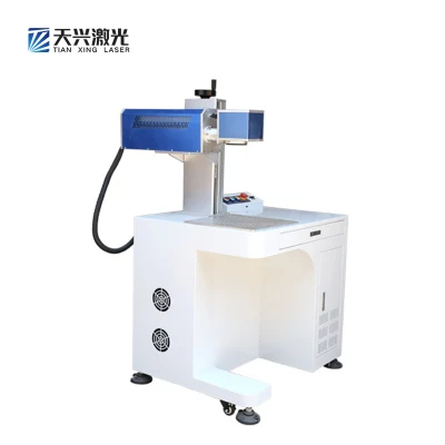 Portable Desktop RF 20W 30W 50W CO2 Galvo Laser Marking Machine Laser Source for Wood Glass Leather Paper