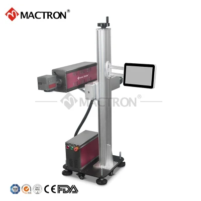 CO2 Flying Laser Marking Machine for Water Bottle