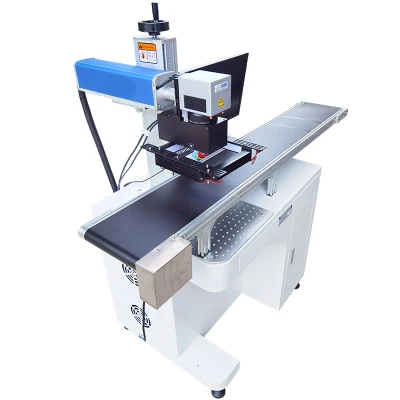 Fiber UV CO2 Flying Laser Marking Machine Industrial Laser Printing Machine for Production Conveyor