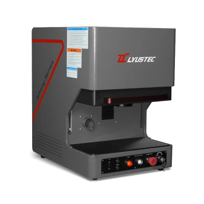Good Price Small Enclosed Fiber Laser Marking Machine 30W 50W Table Top