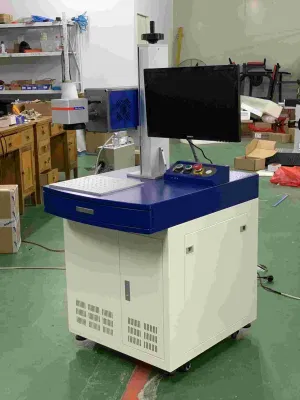 CO2 30W 50W Laser Engraving Machine 3D Logo Laser Marking Machine with Rotary Price
