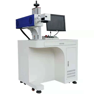  High Speed and Delicate Marking Desktop Type CO2 Laser Marking Machine for Non-Metal Materials