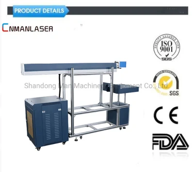  CO2 Glass Tube Laser Marking Machine for Engraving Glass/Rubber/Plastic/Wood