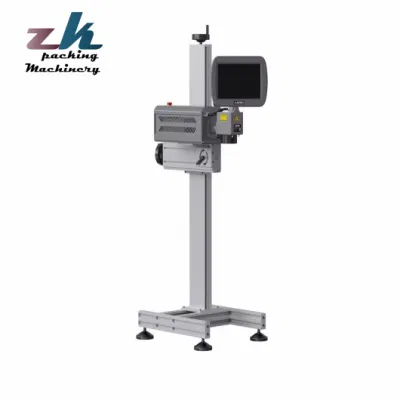 Laser Marking Machine 20W 30W 50W Fiber CO2 UV Online High Speed Flying Laser Engraving Printing Machine