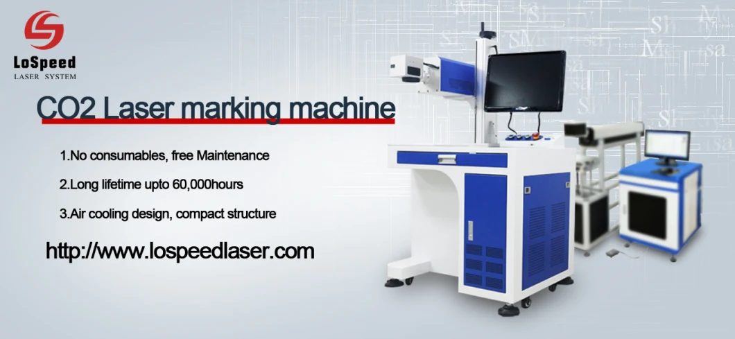 Compact Size Good Quality 50W CO2 Laser Marking Machines