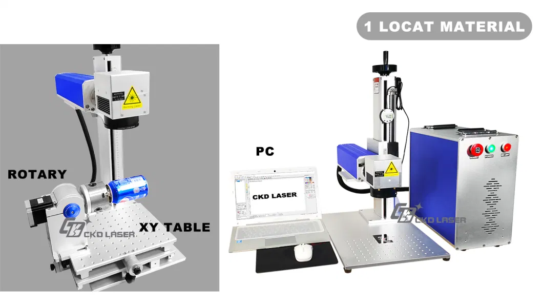 CO2 Laser Marking Machine Price for Wood Plastic Cloth Printing Engraving