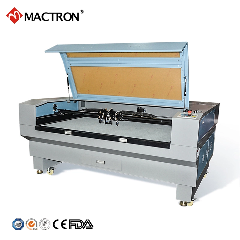 Double 2 Heads CNC Wood Laser Cutter 1390 1610 CO2 Laser Fabric Cutting Machine