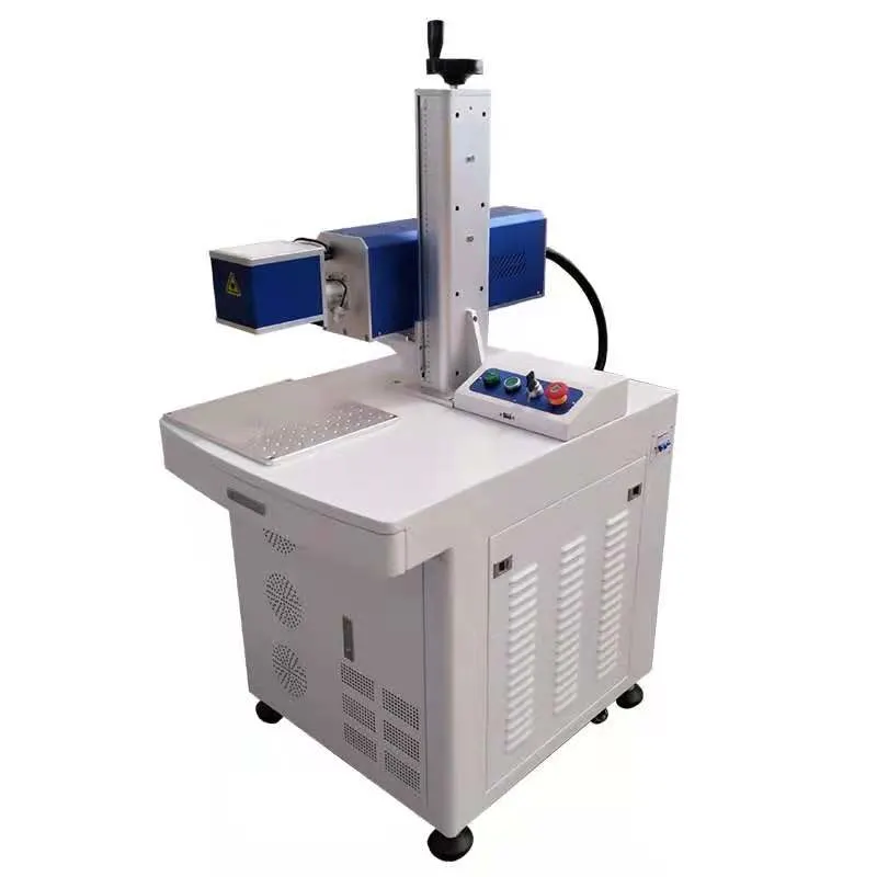 High Speed and Delicate Marking Desktop Type CO2 Laser Marking Machine for Non-Metal Materials